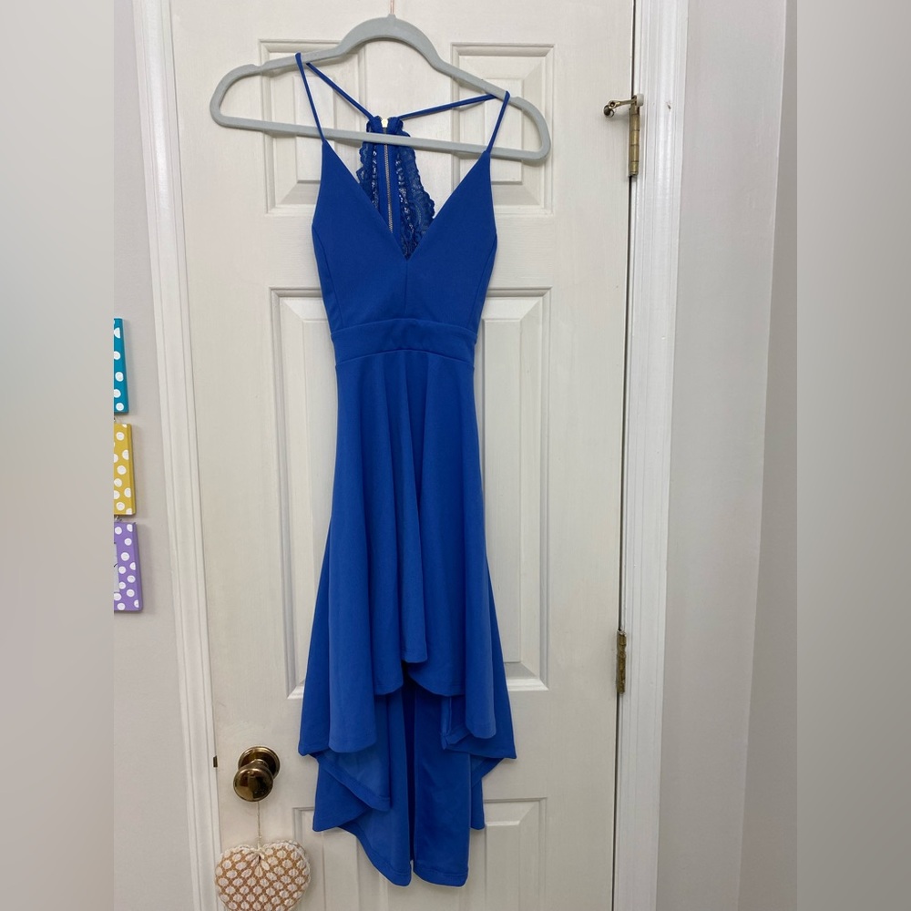 NWT Royal blue Windsor dress with lace back size S